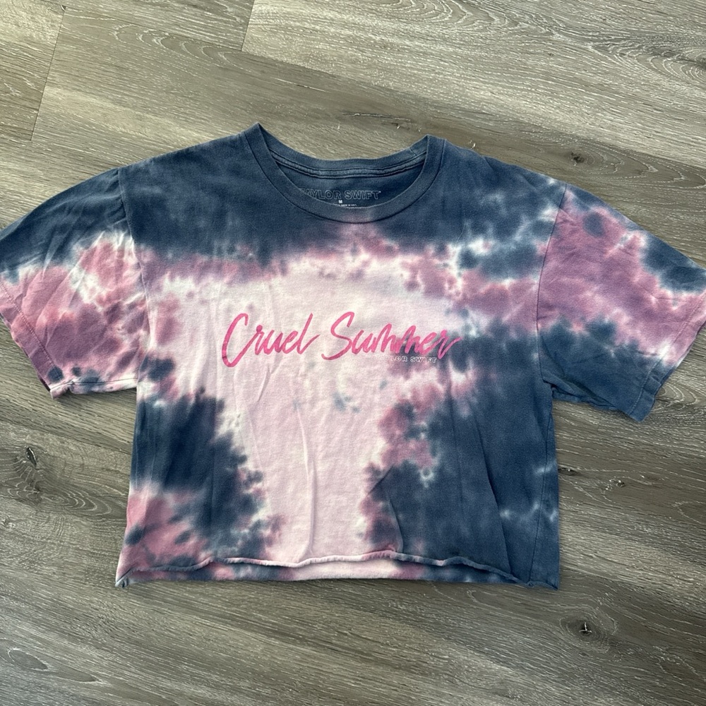 Taylor Swift Tie-Dye 'Cruel Summer' Crop Top